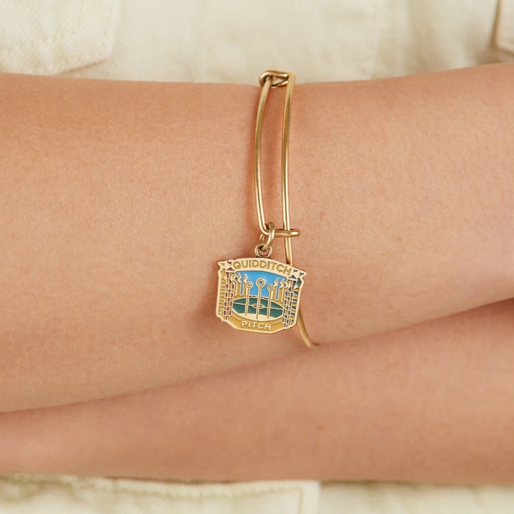 Alex & Ani Harry Potter Quidditch Pitch Charm Bangle – Excellent Used